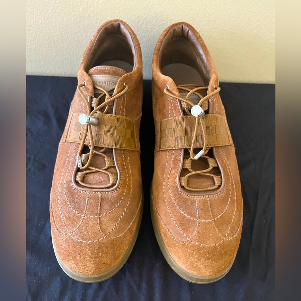 LOUIS VUITTON - Suede Sneaker - MENS SIZE 9